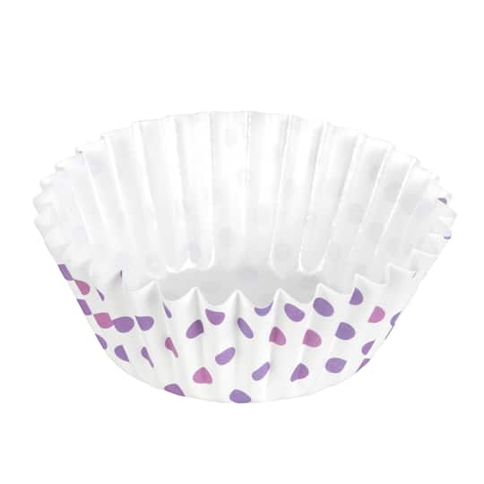 Multi Purple Polka Dot Grease Resistant Baking Cups by Celebrate It&#xAE;  